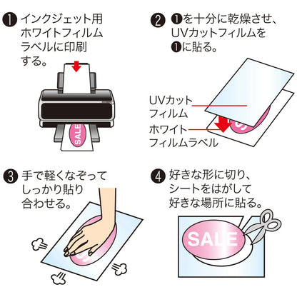 DIY Sticker Kit that peels off easily JP-STK01N