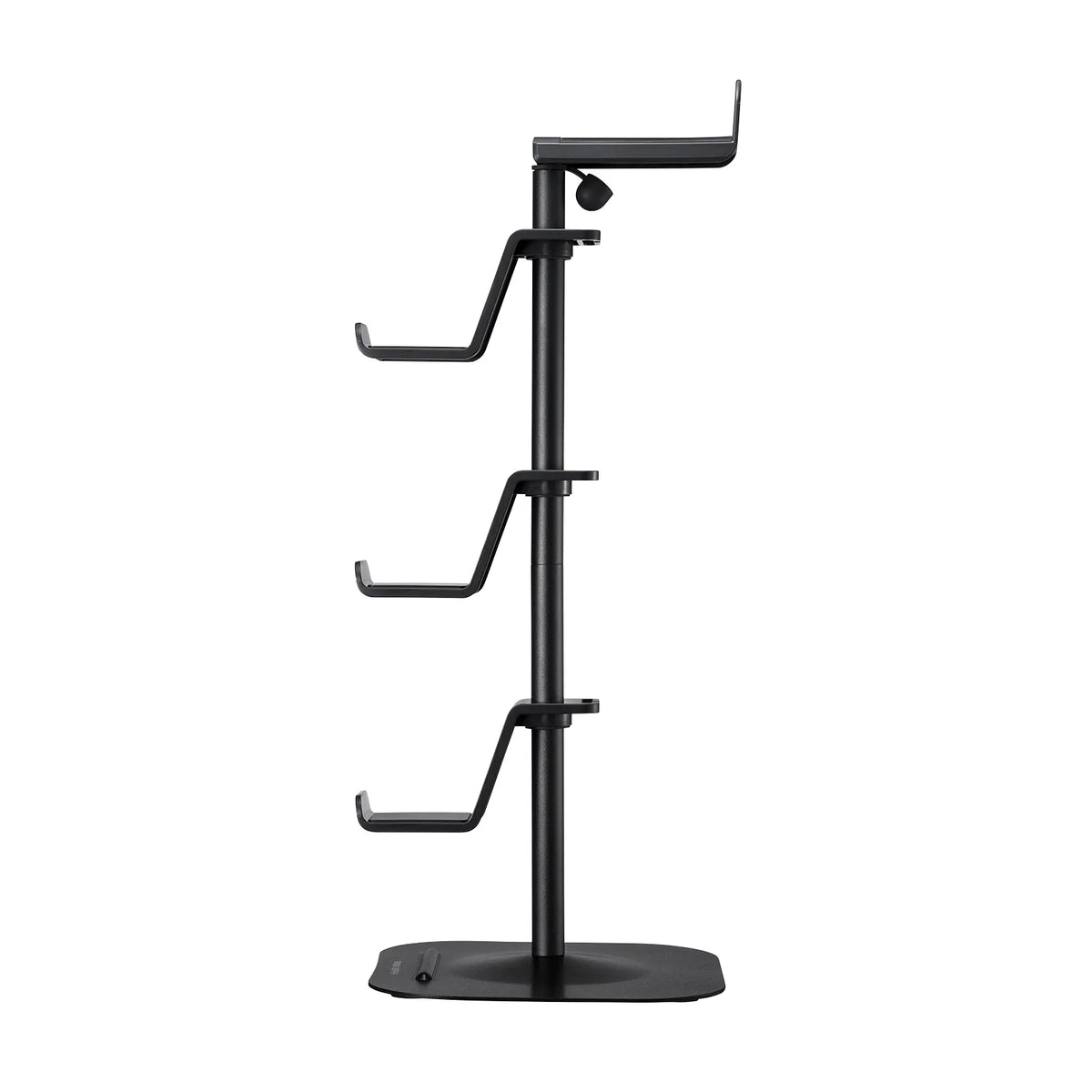 Game controller stand (with headphone holder, black) JY-STN1BK