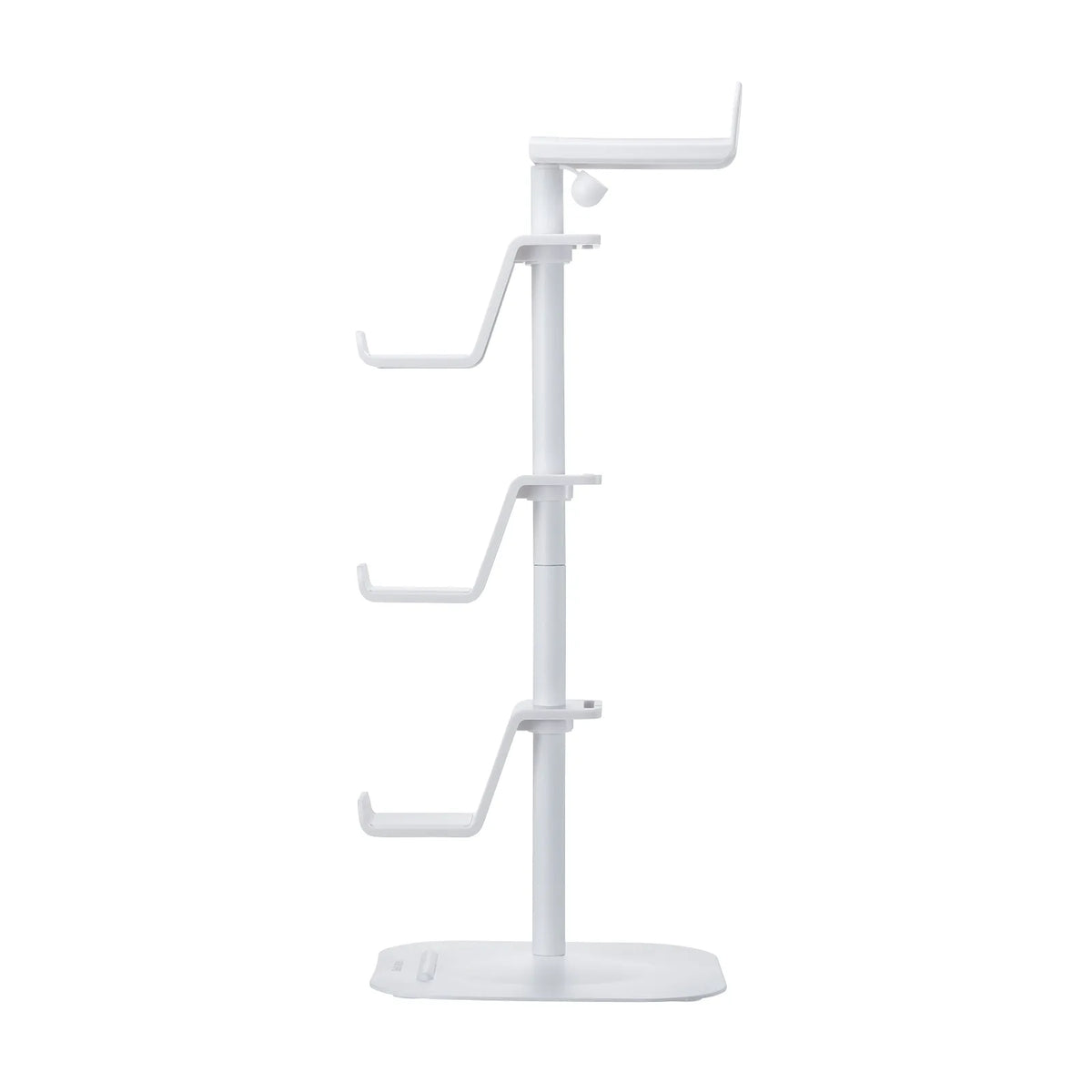Game controller stand (with headphone holder, white) JY-STN1W