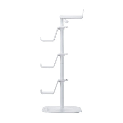 Game controller stand (with headphone holder, white) JY-STN1W