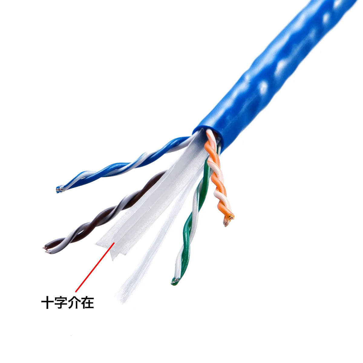 CAT6 UTP solid core cable only, 100m KB-C6L-CB100BLN