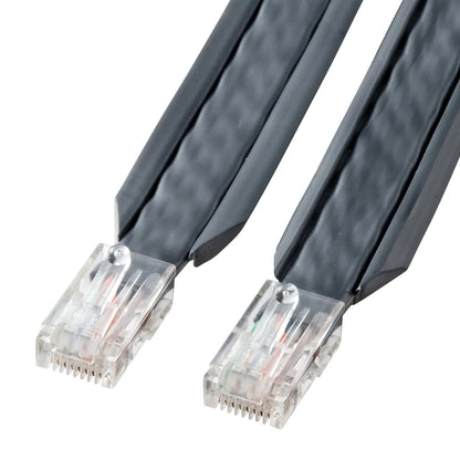 Under-carpet LAN cable (gray, 3m) KB-CP5-03