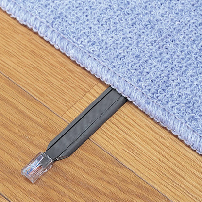 Under-carpet LAN cable (gray, 3m) KB-CP5-03