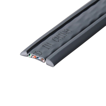 Under-carpet LAN cable only (gray, 100m) KB-CP5-CB100