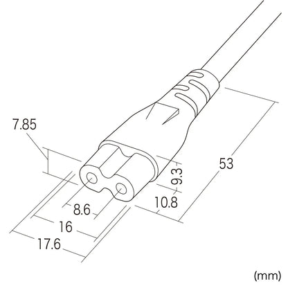 Power cord KB-DM2S-1