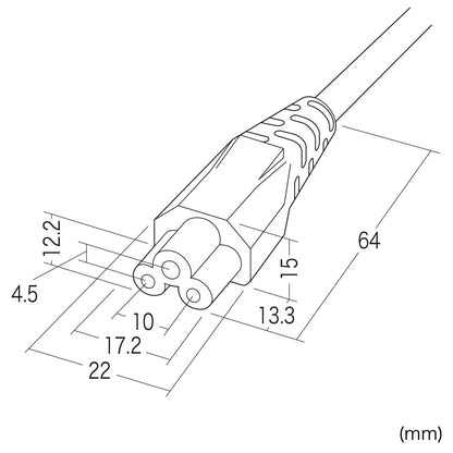 Power cord KB-DM3S-1