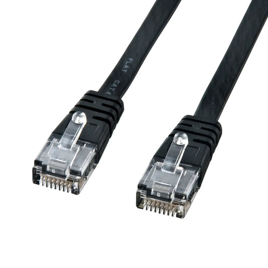 Category 6 Flat Cable 1m (Black) KB-FL6-01BKN