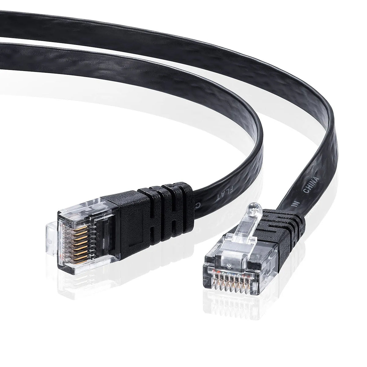 Category 6 Flat Cable 5m (Black) KB-FL6-05BKN