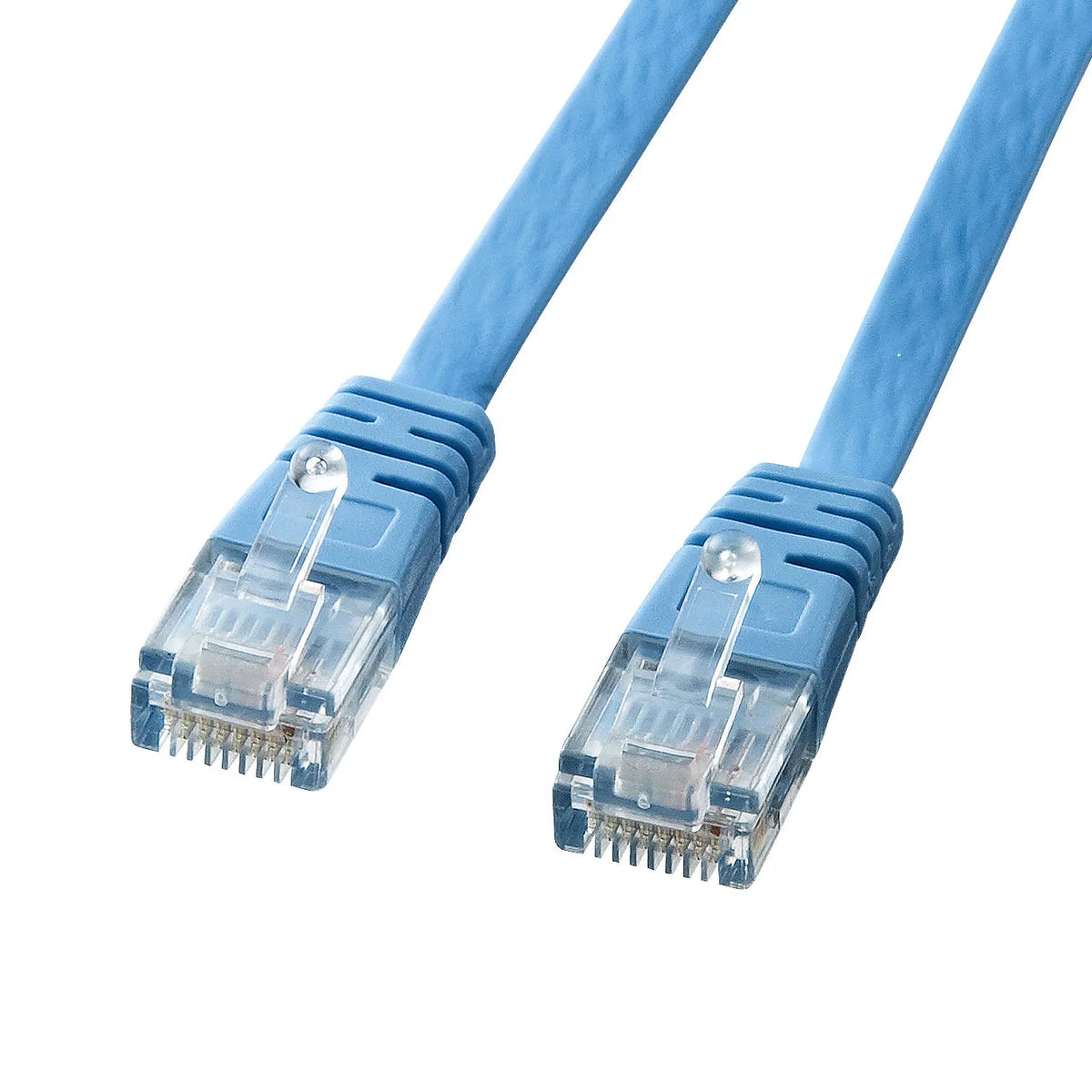 Category 6 Flat Cable 10m (Light Blue) KB-FL6-10LBN