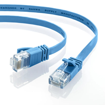 Category 6A Flat LAN Cable KB-FL6A-02BL