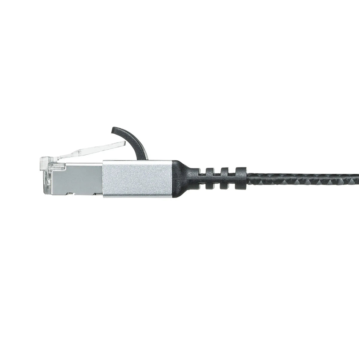 Category 6A Mesh Flat LAN Cable KB-FL6AME-01BK