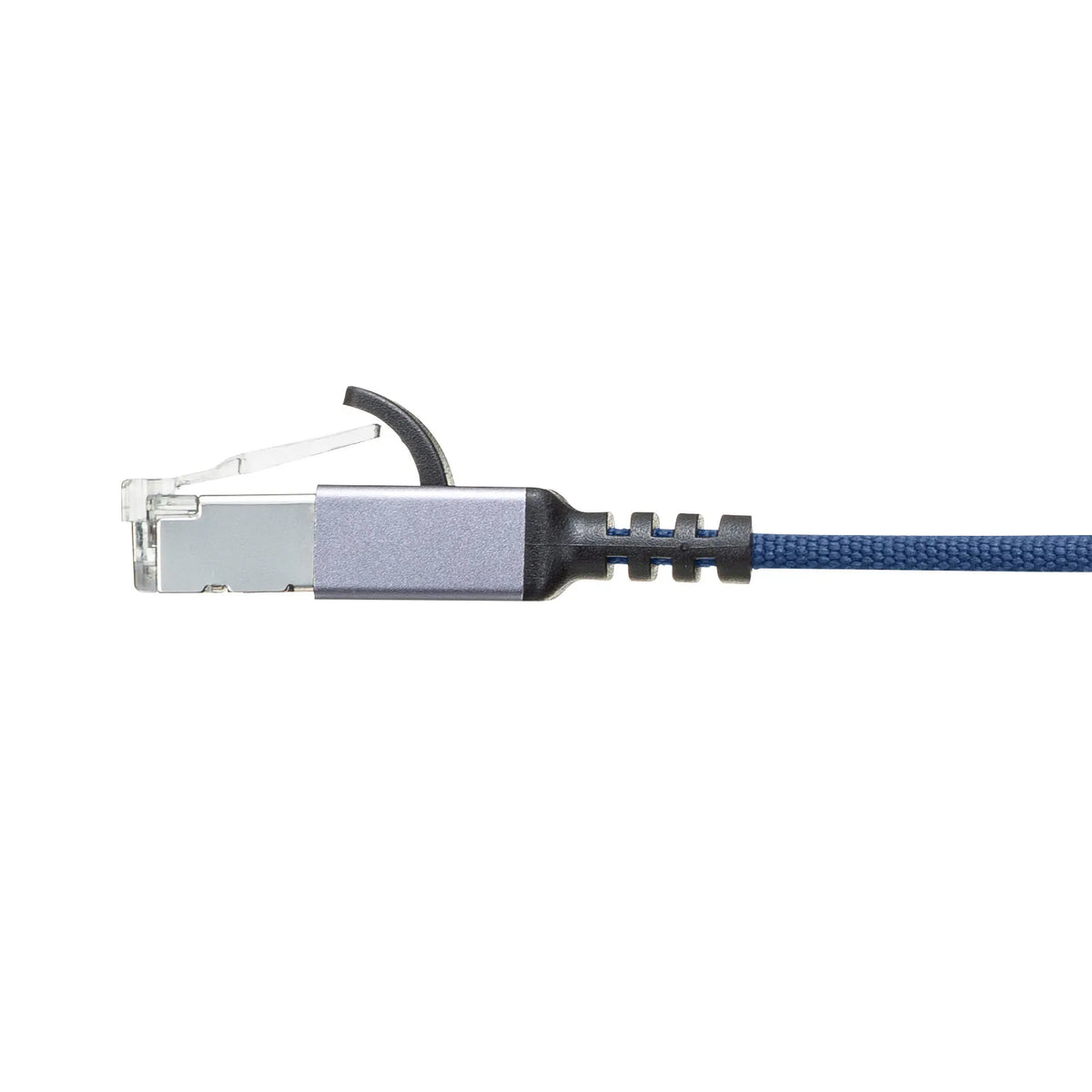 Category 6A Mesh Flat LAN Cable KB-FL6AME-01BL