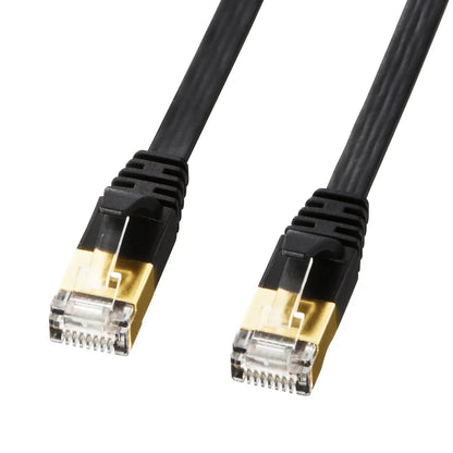CAT7 Ultra Flat LAN Cable (1m, Black) KB-FLU7-01BK