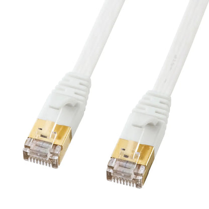 CAT7 Ultra Flat LAN Cable (1m, White) KB-FLU7-01W