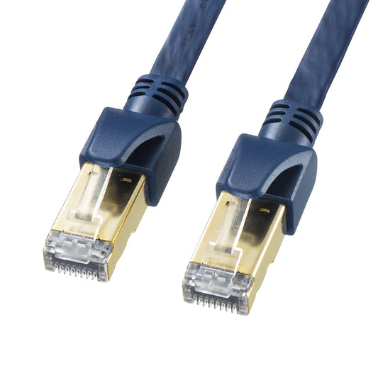 カテゴリ6Aハンダ産業用フラットLANケーブル KB-HFL6A-01NV