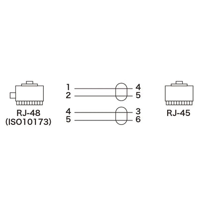 INS1500(ISDN)ケーブル KB-INSRJ45-3N