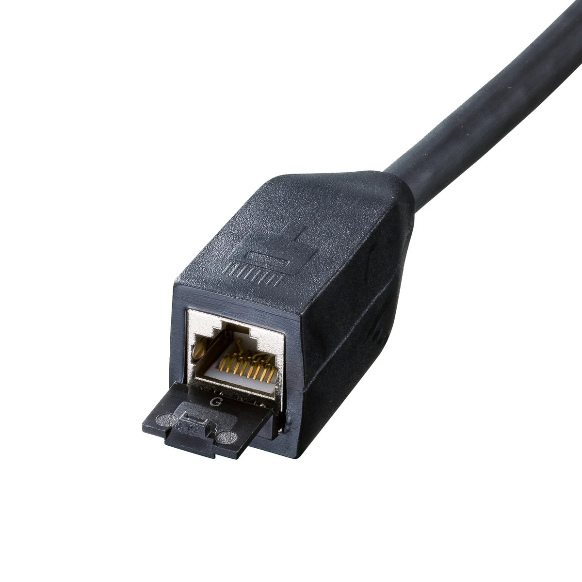 Outdoor retractable extension CAT6A LAN cable KB-MKE21BK