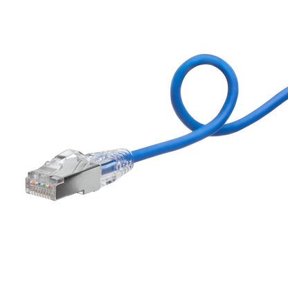 カテゴリ5eSTP LANケーブル（スリム、やわらか、ツメ折れ防止コネクタ） KB-SL5STPS-01BL