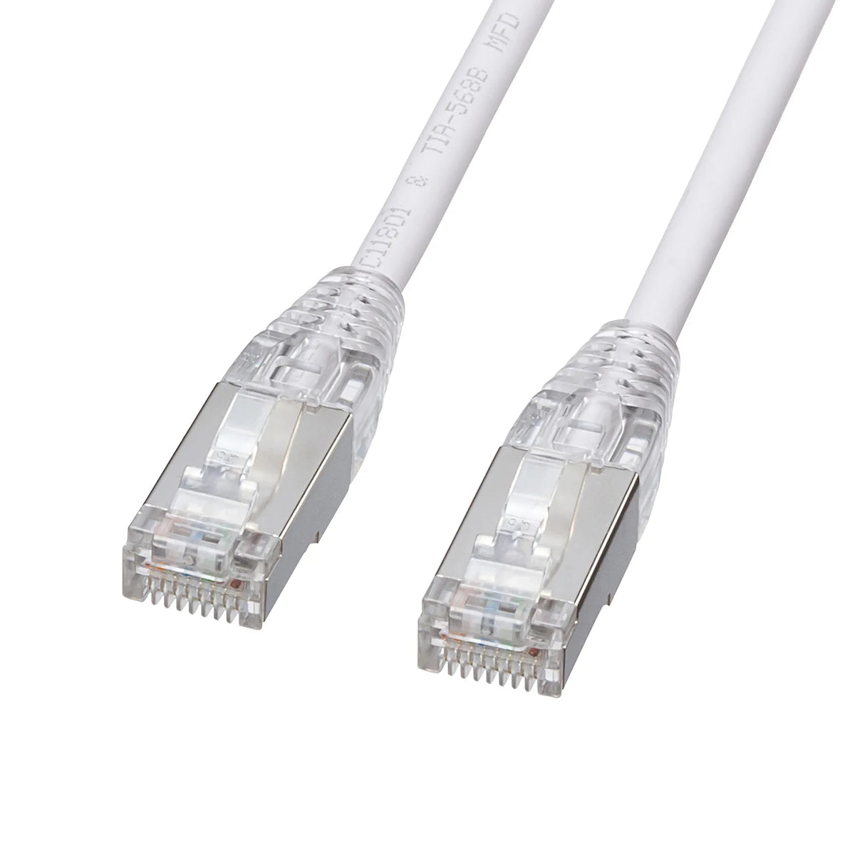 Category 5e STP LAN Cable (Slim, Flexible, Anti-Snag Connector) KB-SL5STPS-01W