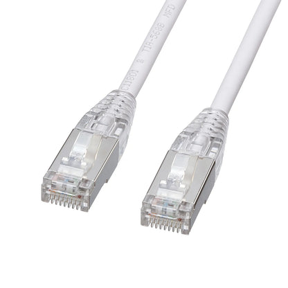 Category 5e STP LAN Cable (Slim, Flexible, Anti-Snag Connector) KB-SL5STPS-01W