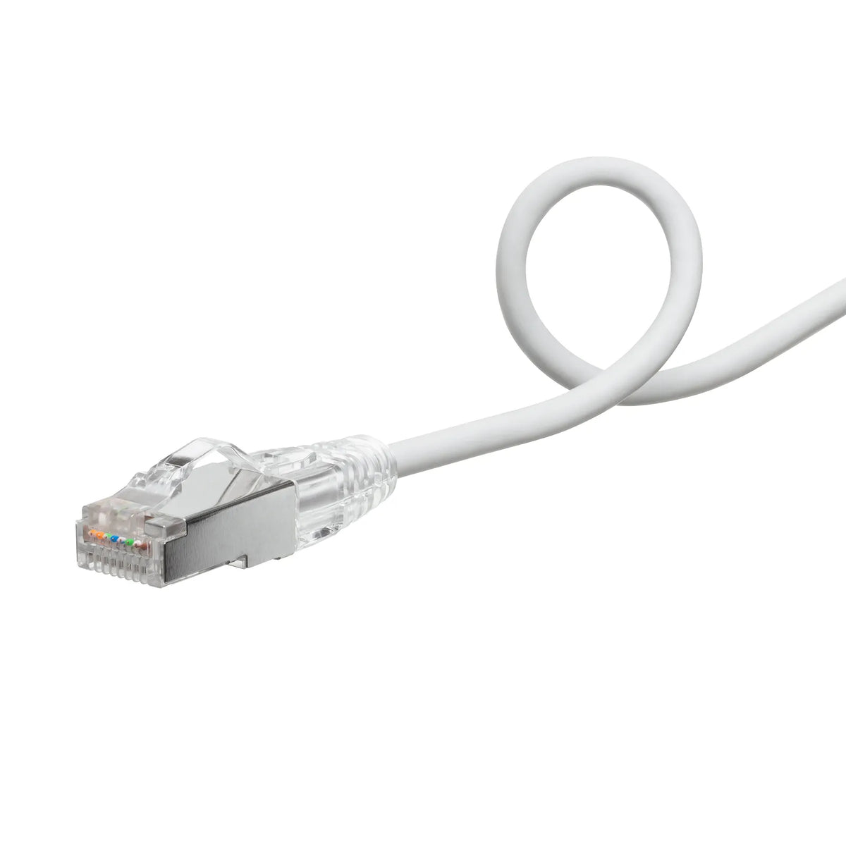 Category 5e STP LAN Cable (Slim, Flexible, Anti-Snag Connector) KB-SL5STPS-01W