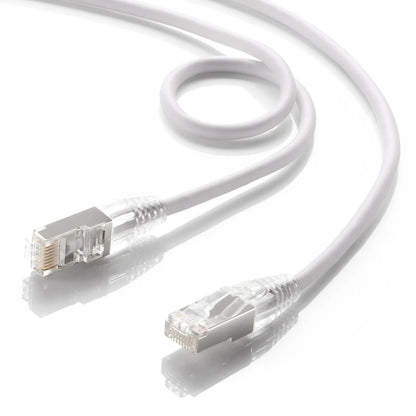 Category 5e STP LAN Cable (Slim, Flexible, Anti-Snag Connector) KB-SL5STPS-01W