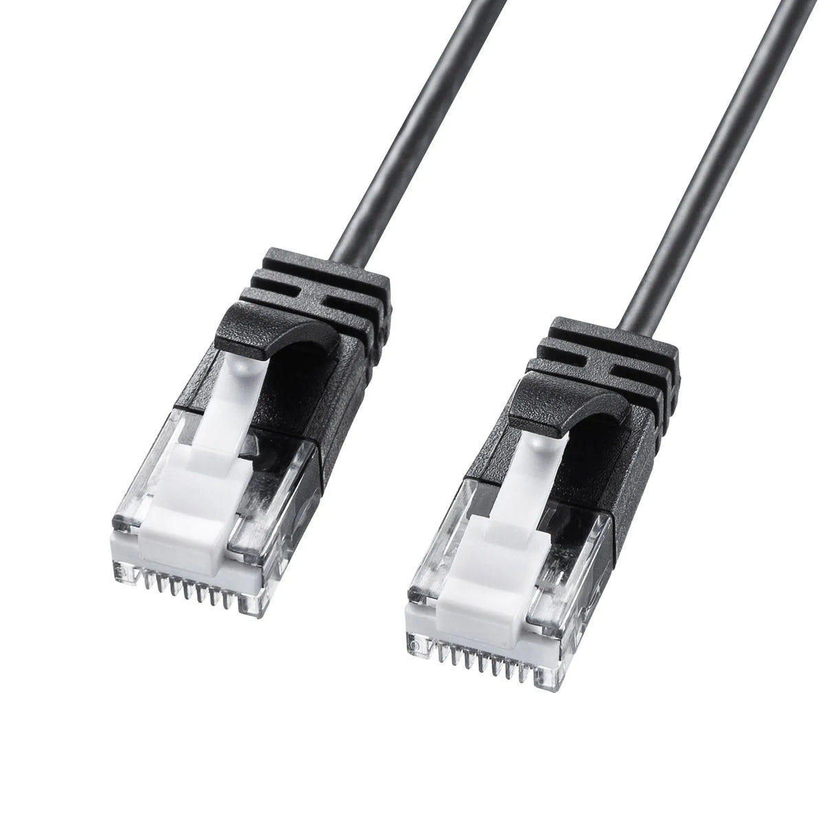 Category 6A Ultra-Thin LAN Cable KB-SL6A-01BK