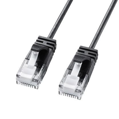 Category 6A Ultra-Thin LAN Cable KB-SL6A-01BK