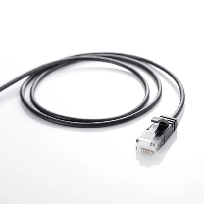 Category 6A Ultra-Thin LAN Cable KB-SL6A-01BK