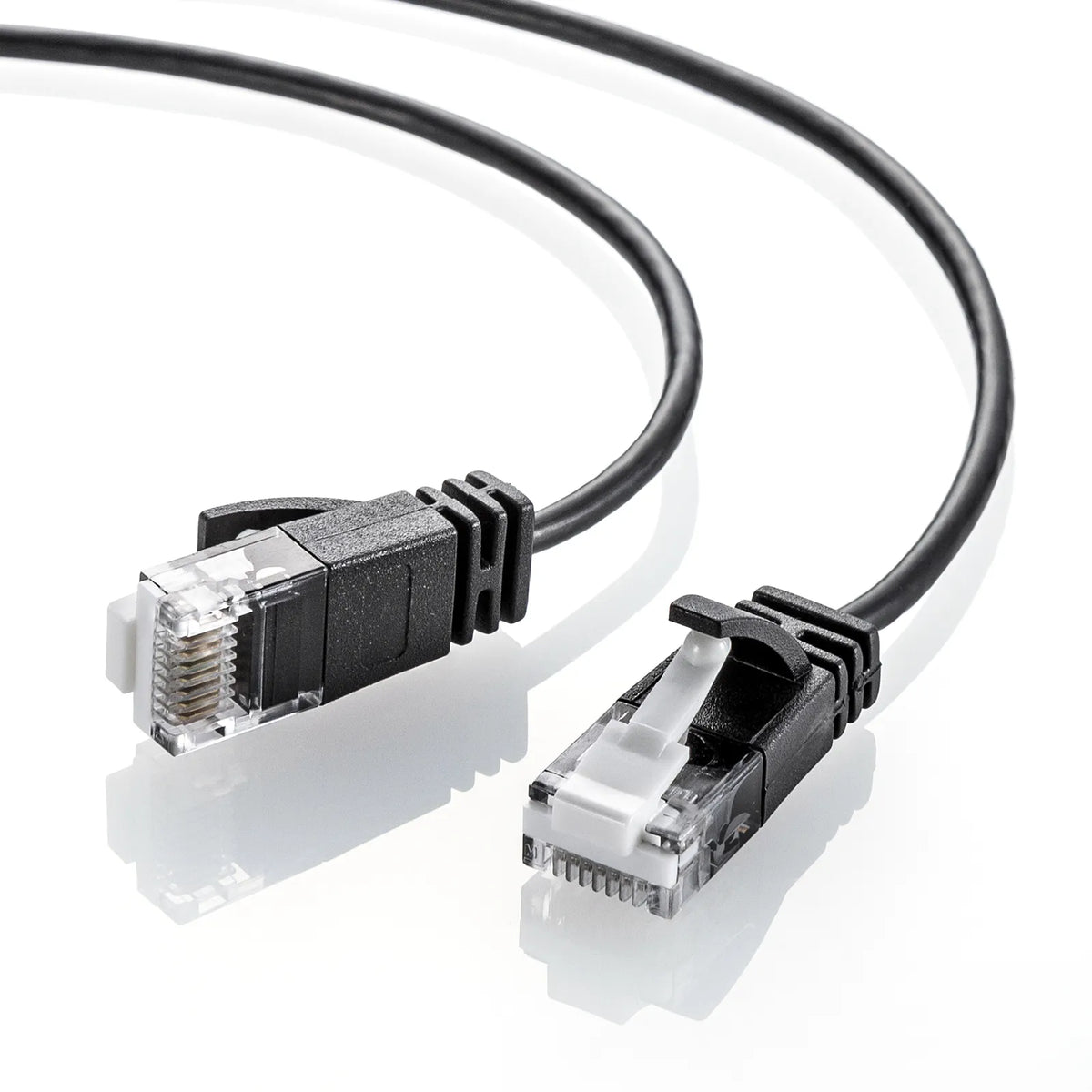 Category 6A Ultra-Thin LAN Cable KB-SL6A-01BK