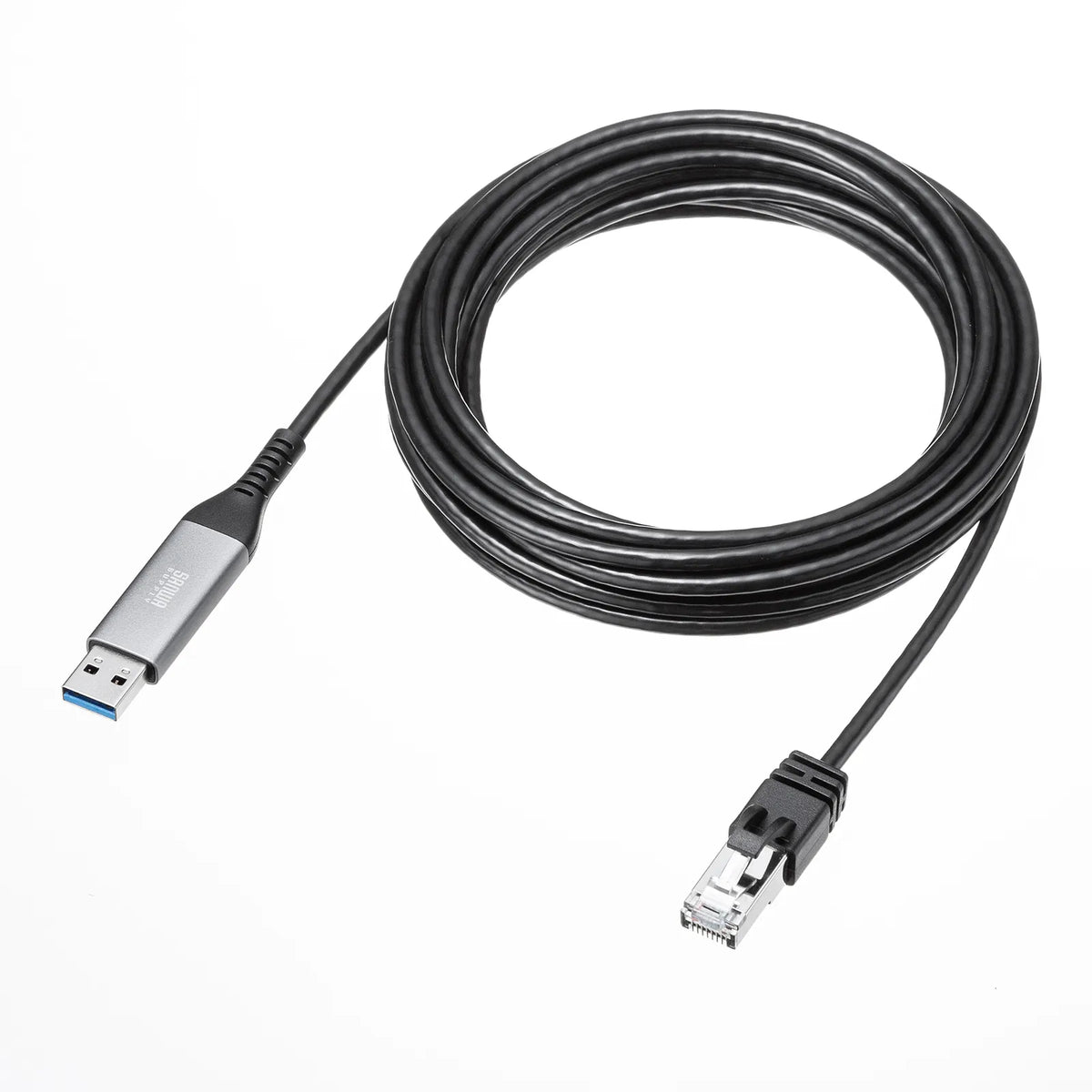USB A to LAN conversion cable (Gigabit compatible, 2m) KB-SL6ALAN02BK