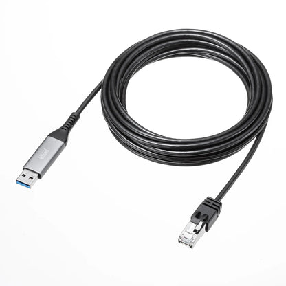 USB A to LAN conversion cable (Gigabit compatible, 2m) KB-SL6ALAN02BK
