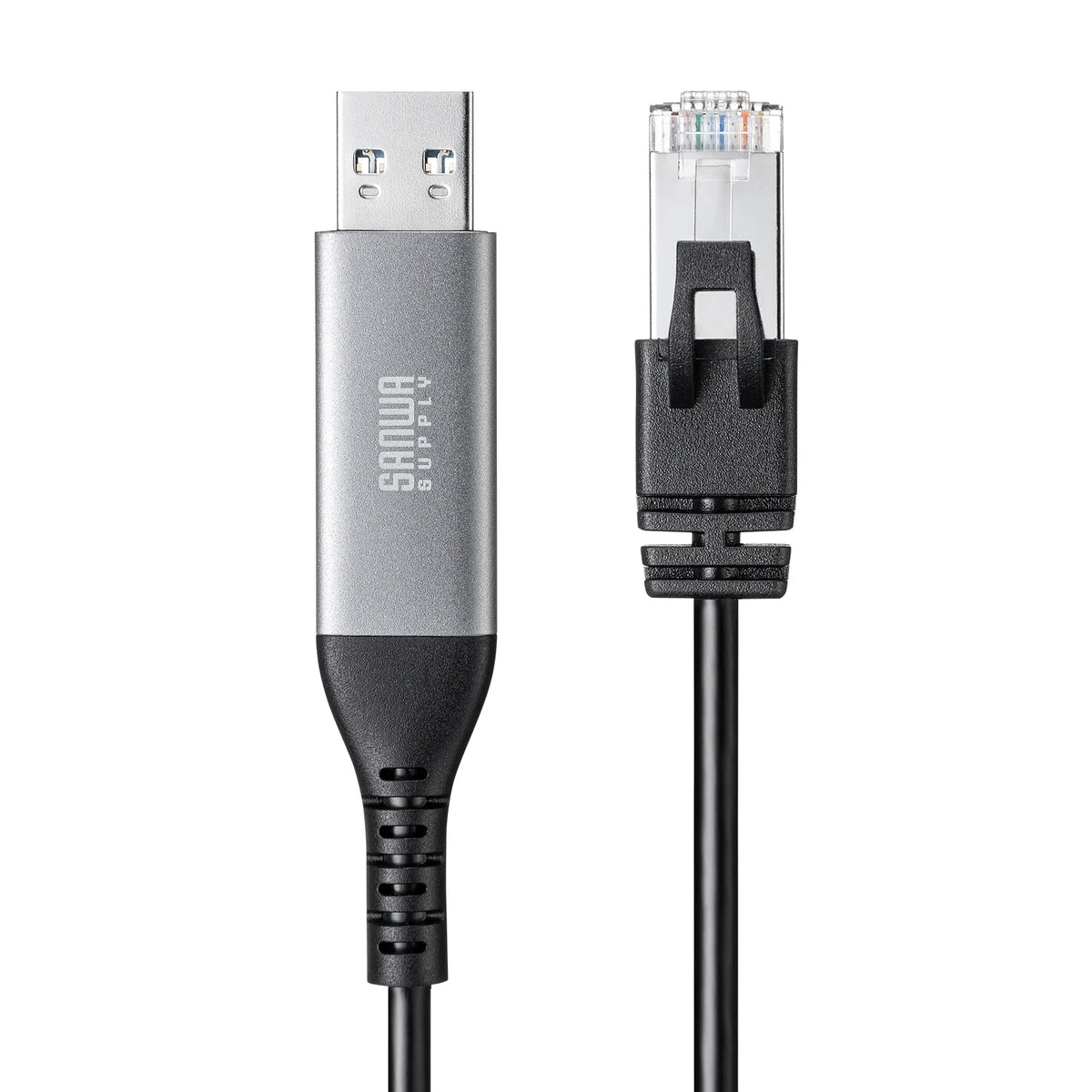 USB A to LAN conversion cable (Gigabit compatible, 5m) KB-SL6ALAN05BK