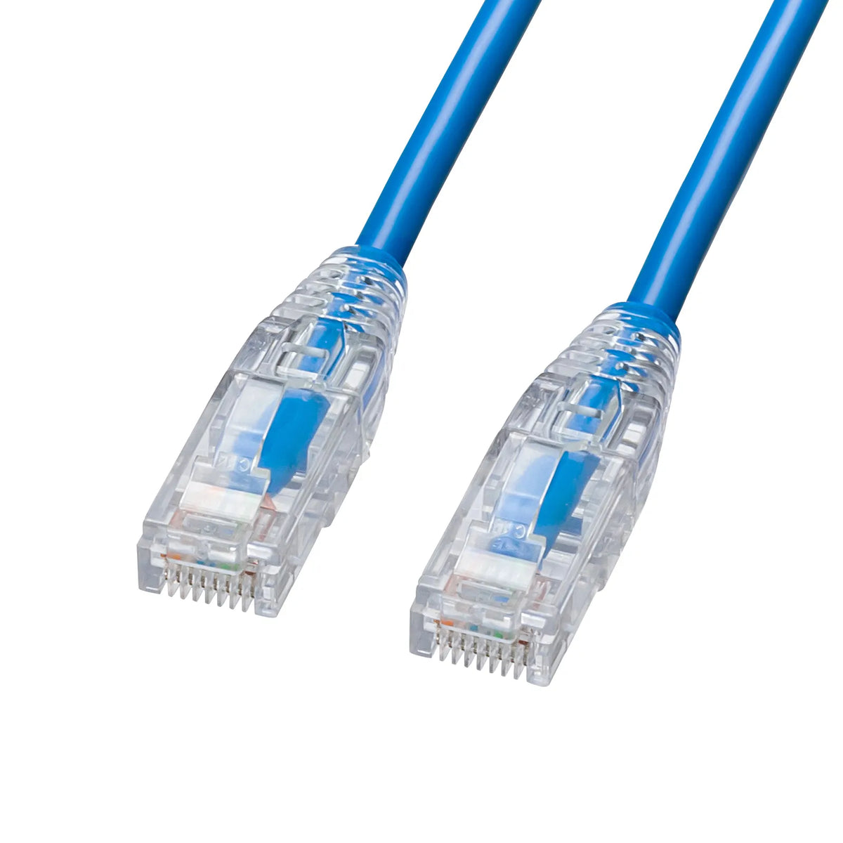 Category 6A LAN Cable (Slim, Flexible, Anti-Snag Connector) KB-SL6AYS-01BL