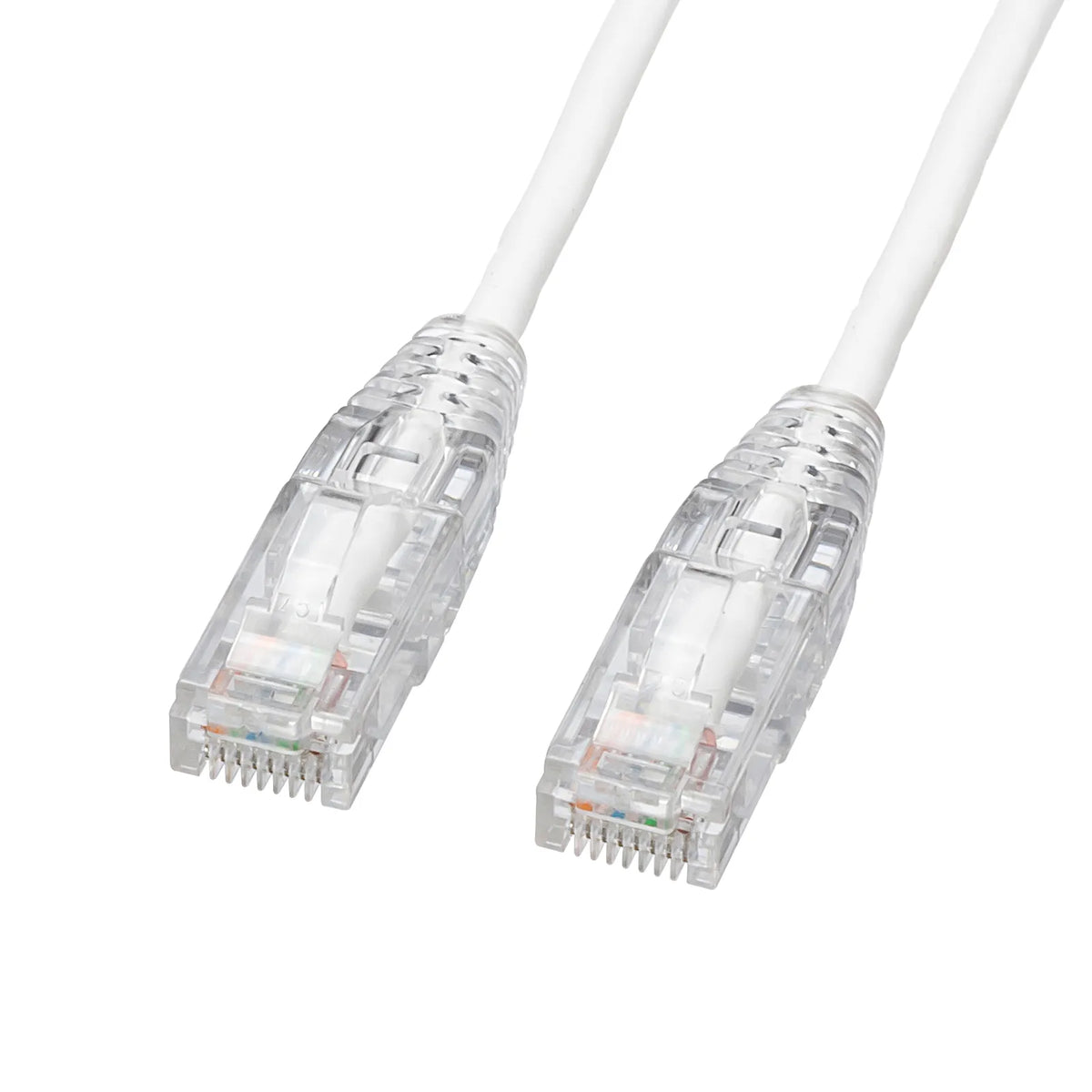 カテゴリ6A LANケーブル（スリム、やわらか、ツメ折れ防止コネクタ） KB-SL6AYS-01W