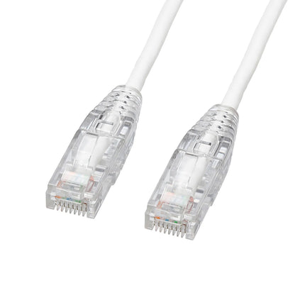 カテゴリ6A LANケーブル（スリム、やわらか、ツメ折れ防止コネクタ） KB-SL6AYS-01W