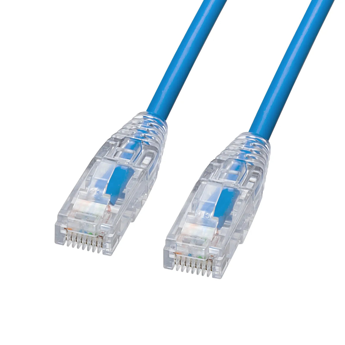 カテゴリ6LANケーブル（スリム、やわらか、ツメ折れ防止コネクタ） KB-SL6YS-01BL