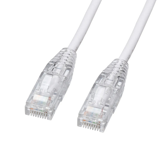 Category 6 LAN Cable (Slim, Flexible, Anti-Snag Connector) KB-SL6YS-01W