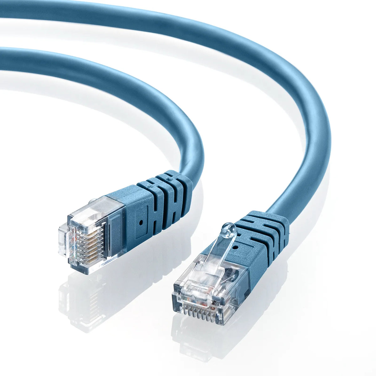 Enhanced Category 5 Solid Core LAN Cable KB-T5T-30BLN