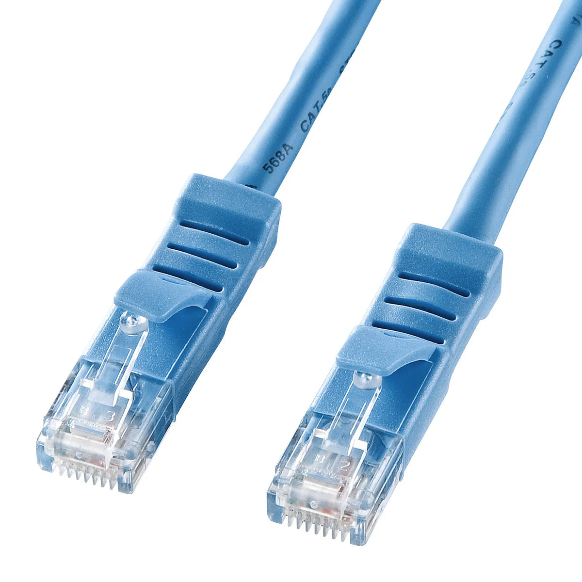 L-shaped Category 5e stranded LAN cable KB-T5YL-003LB