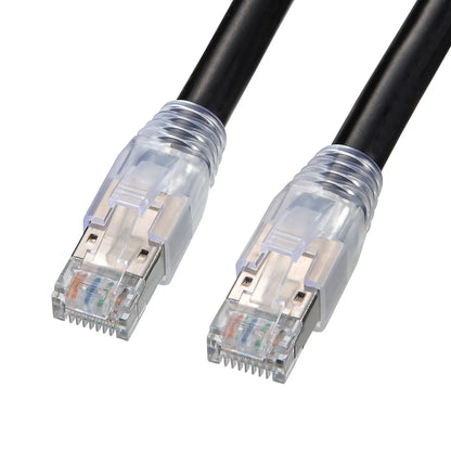 Category 6A Outdoor LAN Cable KB-T6AAD-10BK