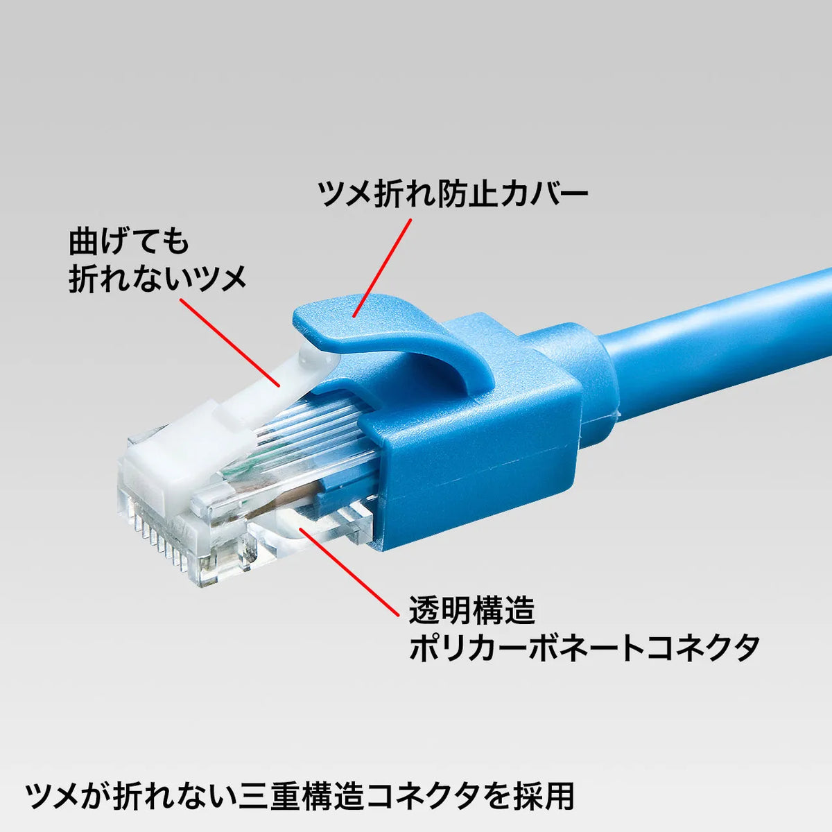Category 6A LAN Cable KB-T6ATS-01BL