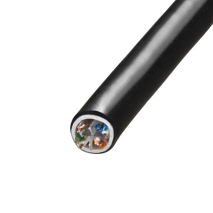 Outdoor waterproof Category 6A LAN cable only KB-T6AWP-CB100BK