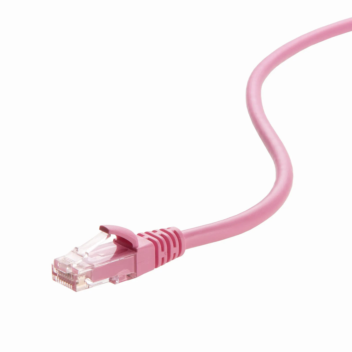 Category 6A Stranded LAN Cable (Pink, 1m) KB-T6AY-01P