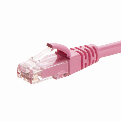 Category 6A Stranded LAN Cable (Pink, 1m) KB-T6AY-01P