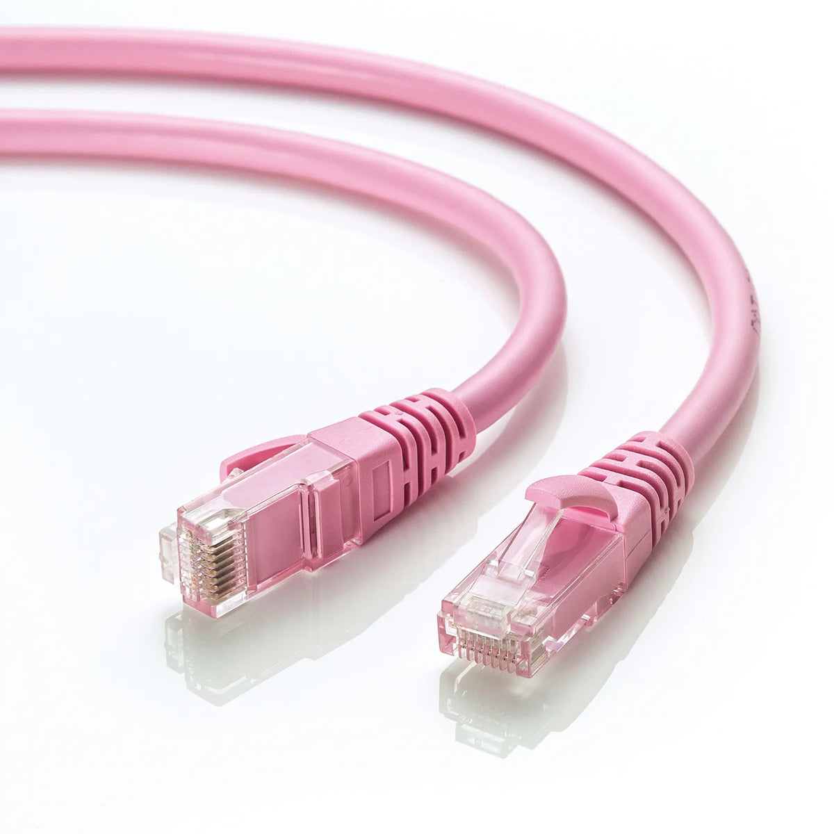 Category 6A Stranded LAN Cable (Pink, 5m) KB-T6AY-05P