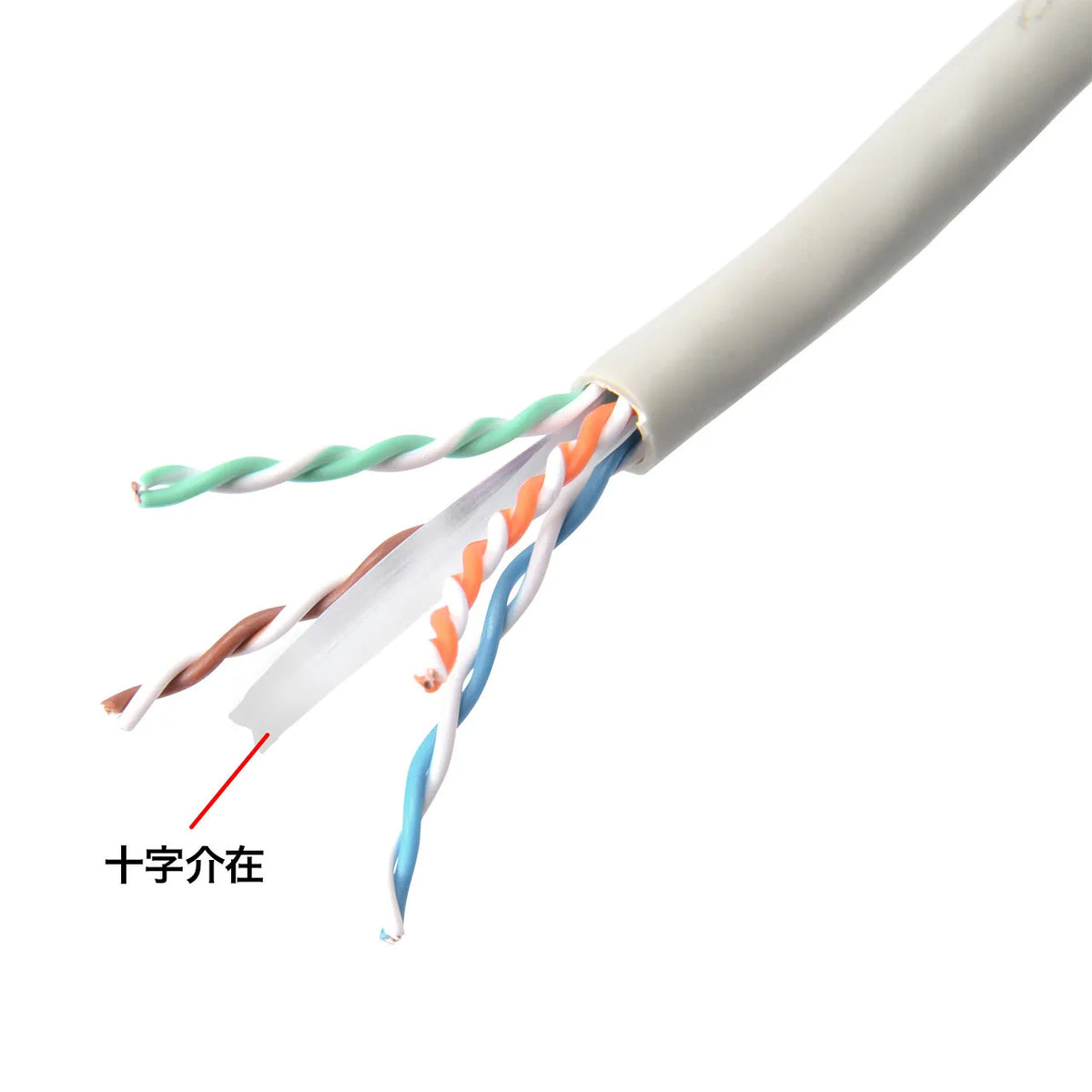 カテゴリ6UTP単線ケーブルのみ KB-T6L-CB100N
