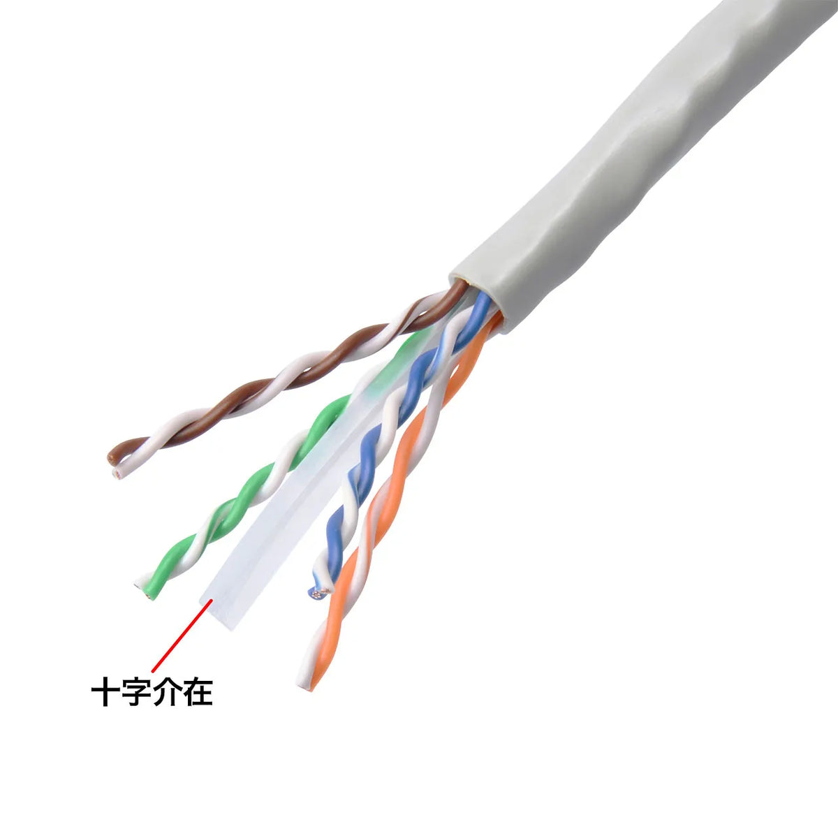 POEカテゴリ6LANケーブルのみ200m KB-T6POE-CB200