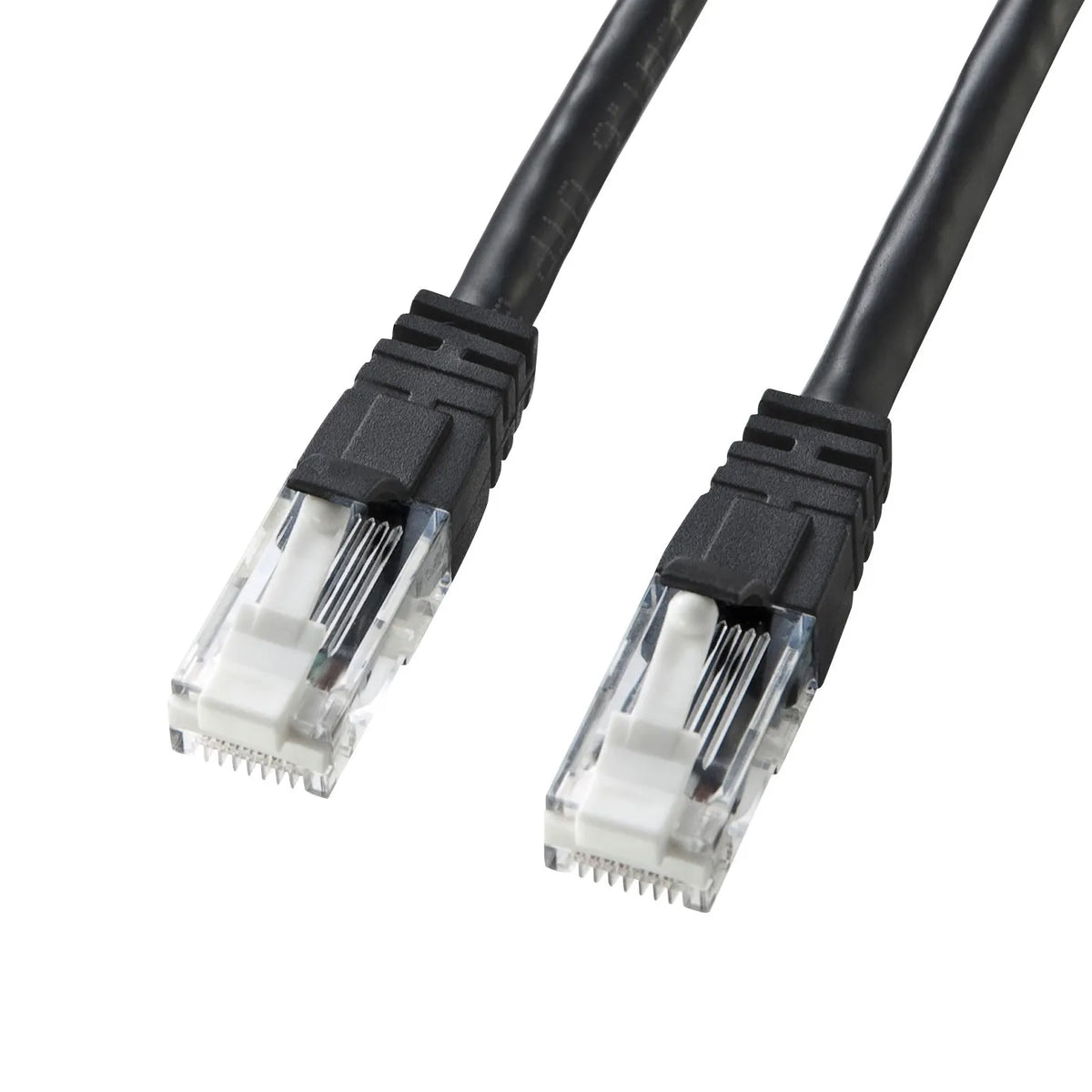 Category 6 LAN Cable with Anti-Snag Connector KB-T6TS-01BKN
