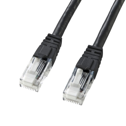 Category 6 LAN Cable with Anti-Snag Connector KB-T6TS-01BKN